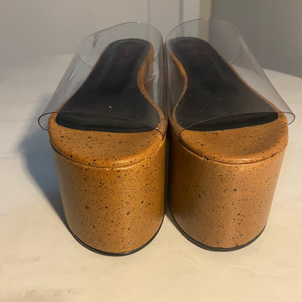 Simon Miller Beige/black platform shoes